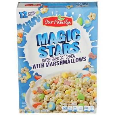Our Family Magic Stars With Marshmallows Cereal