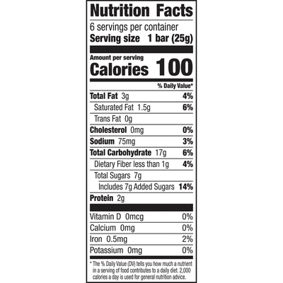 Annie's Organic Chewy Granola Bars, Chocolate Chip, 6 Count