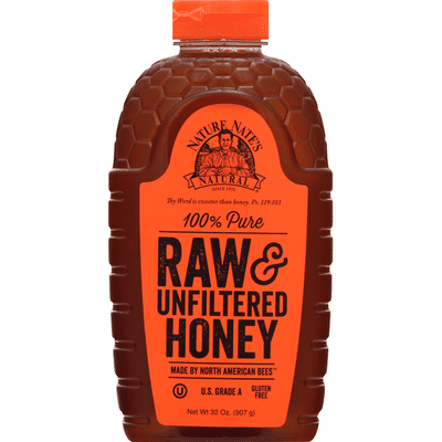 Nature Nates Honey Raw Unfiltered 32 Oz Instacart