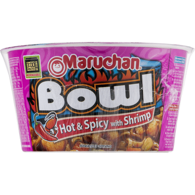 Maruchan Ramen Noodles, with Vegetables, Hot & Spicy with Shrimp