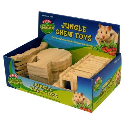 Penn-Plax Small Animal Rainforest Jungle Chews Toys