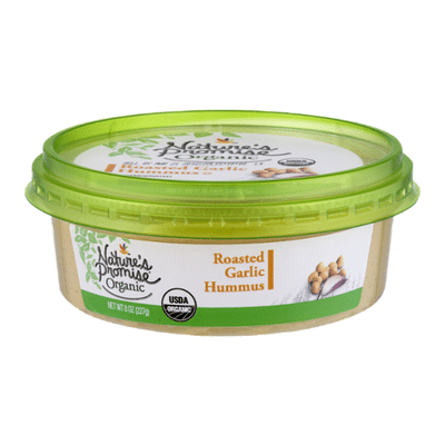 Nature's Promise Organic Roasted Garlic Hummus