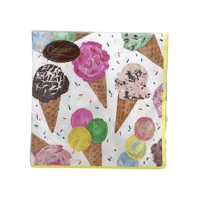 Caspari Scoop Lunch Napkin