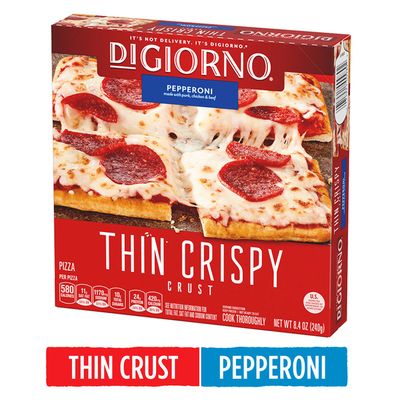 DiGiorno Small Pepperoni Thin Crispy Crust Frozen Pizza
