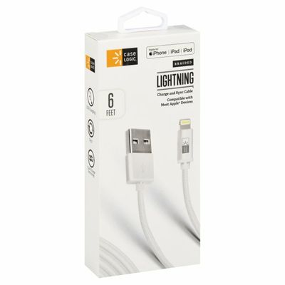 Case Logic 6 Ft Lightning To Usb Cable