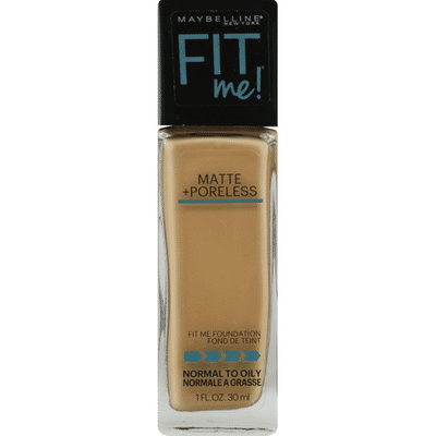 Maybelline Foundation with Clay, Matte + Poreless, Natural Beige 220