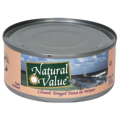 Natural Value Chunk Tongol Tuna in Water