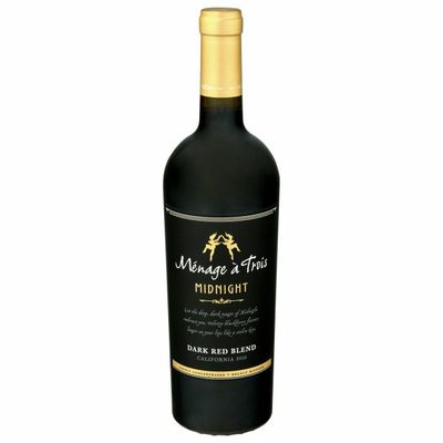 Menage a Trois Midnight Dark Red Wine Blend