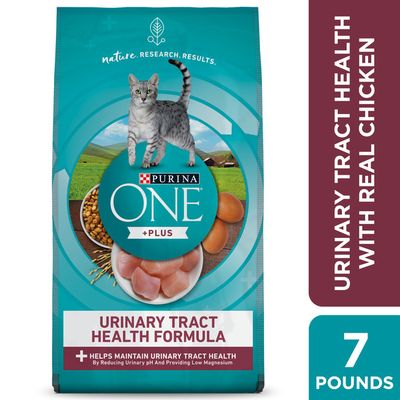 Purina ONE High Protein Dry Cat Food, +Plus Urinary Tract Health Formula