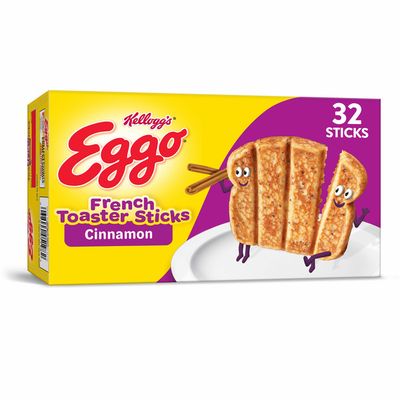 Eggo Frozen French Toast Sticks, Frozen Breakfast, All Day Kids Snacks, Cinnamon
