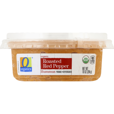 O Organics Hummus, Organic, Roasted Red Pepper