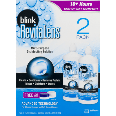 RevitaLens Multi-Purpose Disinfecting Solution - 2 PK