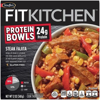 Stouffer's Protein Bowls Steak Fajita