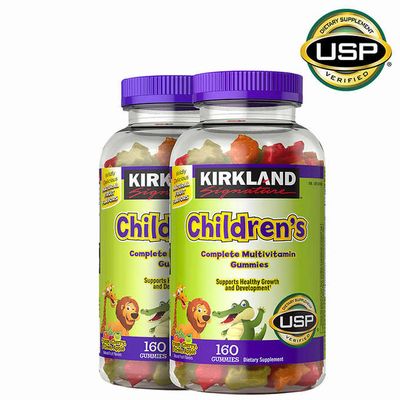 Kirkland Signature Children's Gummies Multivitamin, 2 x 160 ct