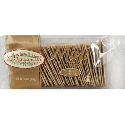 La Panzanella Mini Artisan Crackers Whole Wheat