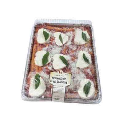 Sicilian Style Great Grandma Pizza