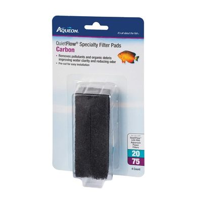 Aqueon Quiet Flow 20/75 Carbon Reducing Specialty Filter Pad