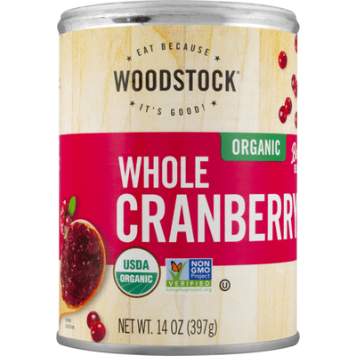 Woodstock Organic Whole Cranberry Sauce