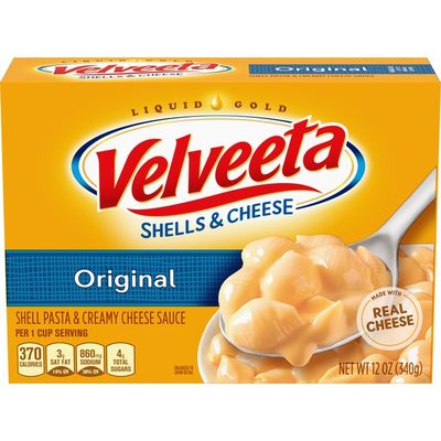 Kraft Velveeta Shells & Cheese Original Shell Pasta & Cheese Sauce Meal