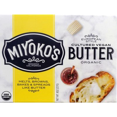 Miyokos Creamery Butter, Cultured Vegan, European Style