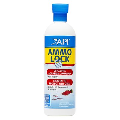 API Ammo-Lock Freshwater and Saltwater Aquarium Ammonia Detoxifier