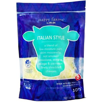 Happy Farms Shredded Italian Blend Cheese