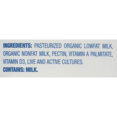 Lifeway Organic Plain Unsweetened Cultured Lowfat Milk
