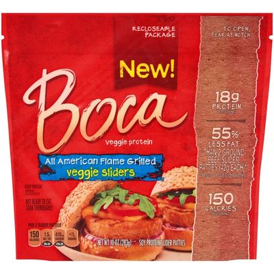 Boca All American Flame Grilled Veggie Sliders