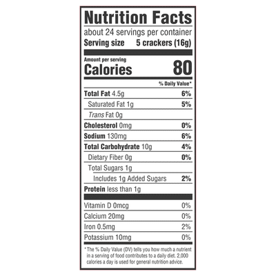 Ritz Original Flavor Crackers, 1 Box