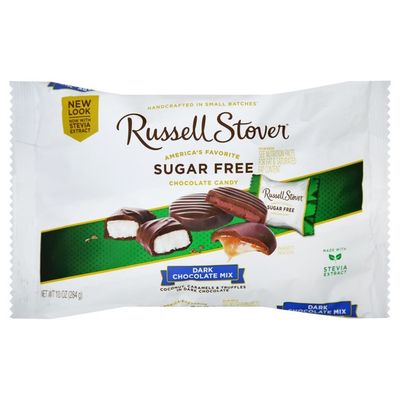 Russell Stover Dark Chocolate Mix, Sugar Free
