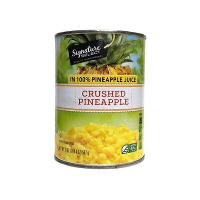 Signature Kitchens Crushed Pineapple In 100% Pineapple Juice
