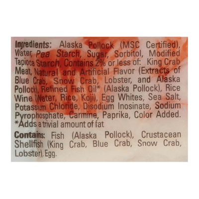 TransOcean Imitation Crab, Crab Classic, Chunk Style