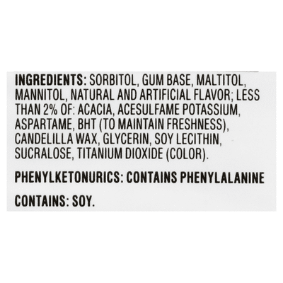 Dentyne Ice Peppermint Sugar Free Gum