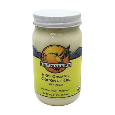 Hummingbird 100% Organic Coconut Oil Refined
