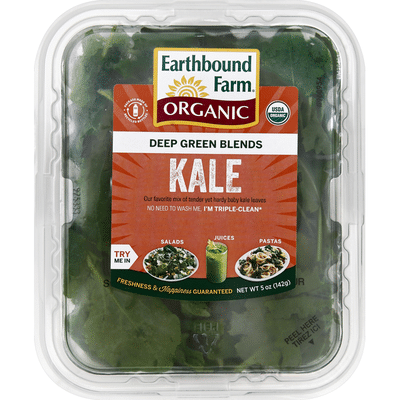 Earthbound Farms Deep Green Blends, Kale