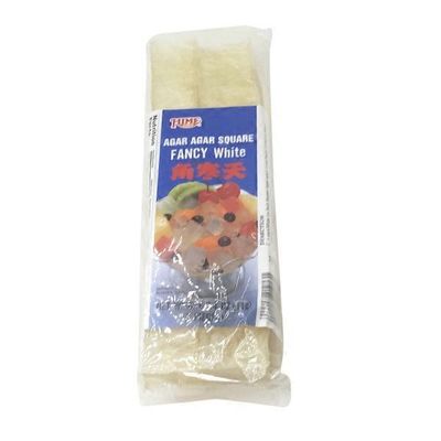Hime Agar Agar Squares Fancy White