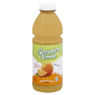 Growers Pride 100% Juice, Orange