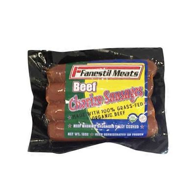 Fanestil Grass Fed Beef Chorizo Sausage