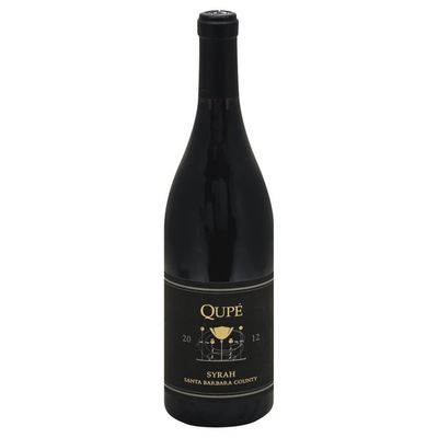 Qupe Syrah, Santa Barbara County, 2012