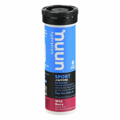 Nuun Sport + Caffeine, Tablets, Wild Berry