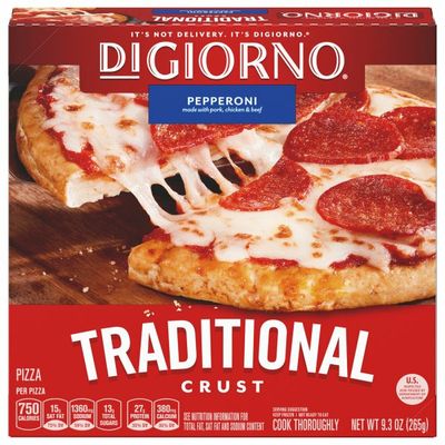 DiGiorno Small Pepperoni Traditional Crust Frozen Pizza