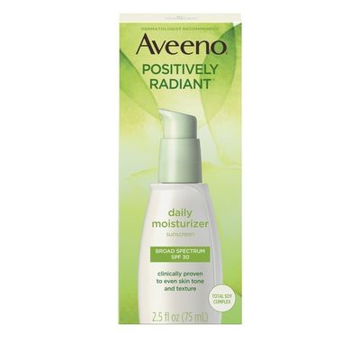 Aveeno Positively Radiant Daily Moisturizer With Broad Spectrum SPF 30