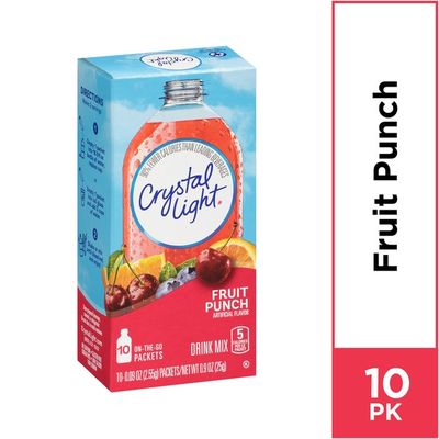 Crystal Light Fruit Punch Artificially Flavored Powdered Drink Mix