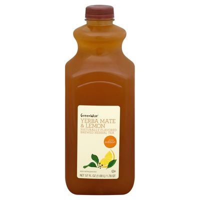 GreenWise Herbal Tea, Yerba Mate & Lemon, Brewed