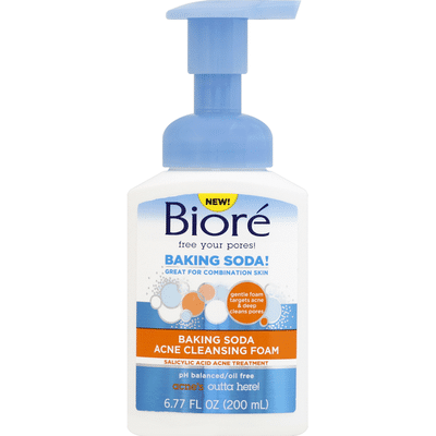 biore acne cleansing foam