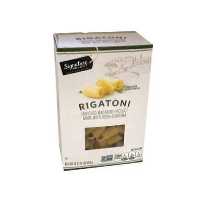 Signature Kitchens Rigatoni, Enriched Macaroni Product