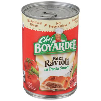 Chef Boyardee Beef Ravioli