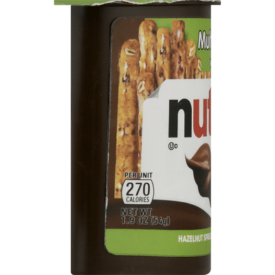 Nutella Hazelnut Spread + Multi Grain Sticks