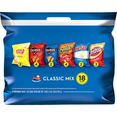 Frito Lay's Classic Mix Snacks