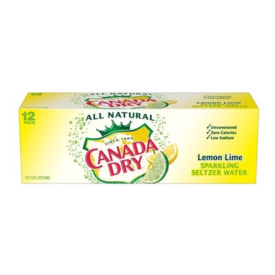 Canada Dry Lemon Lime Sparkling Seltzer Water